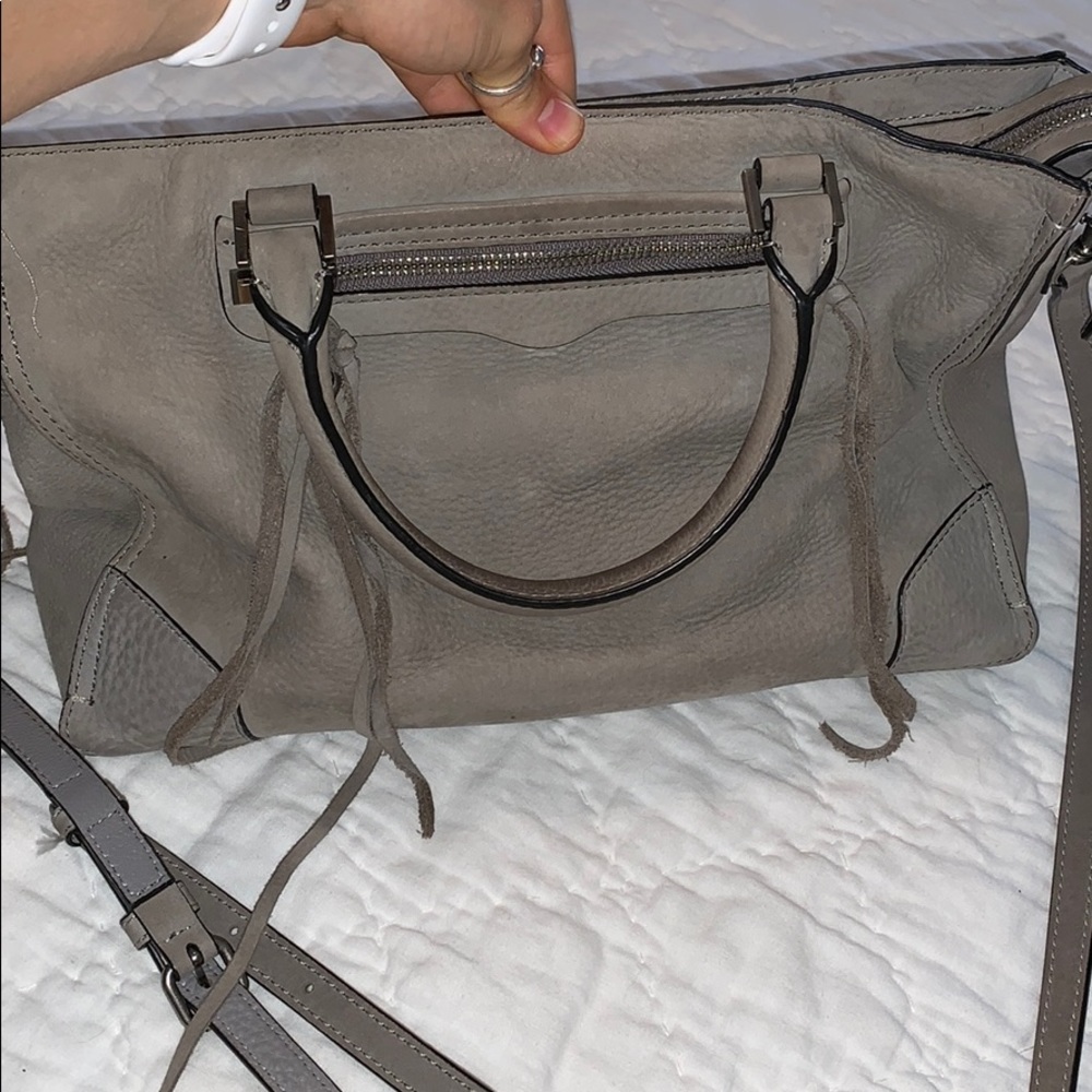 Rebecca Grey suede purse